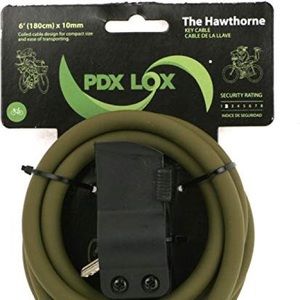 Kryptonite PDX Lox Hawthorne Key Cable Lock w/Moun